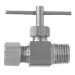 Captive Sleeve to MIP Needle Valve