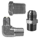 Steel BSPT Adapters